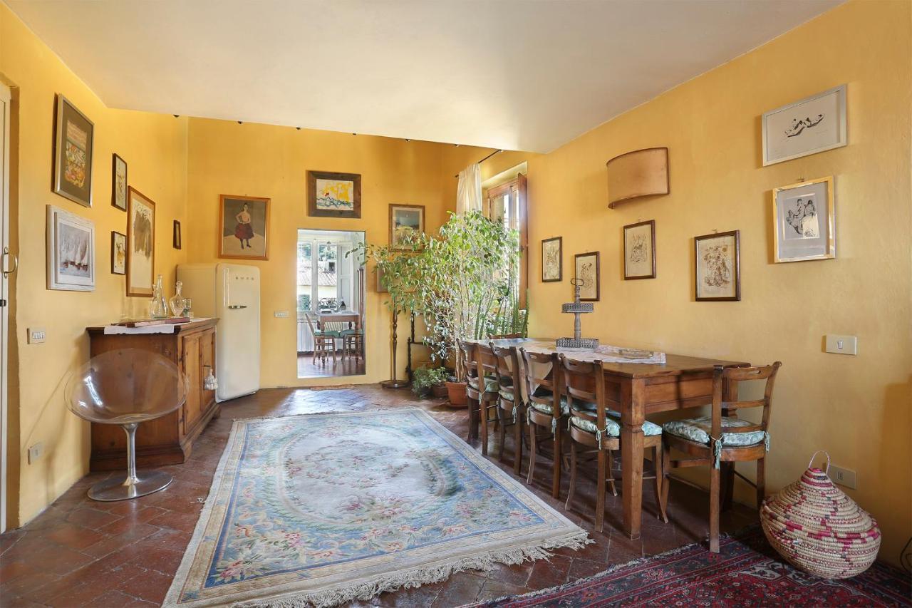 A Postcard View In A Vintage Apartment Firenze Esterno foto