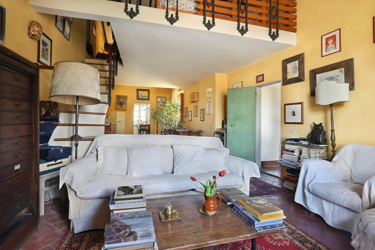 A Postcard View In A Vintage Apartment Firenze Esterno foto